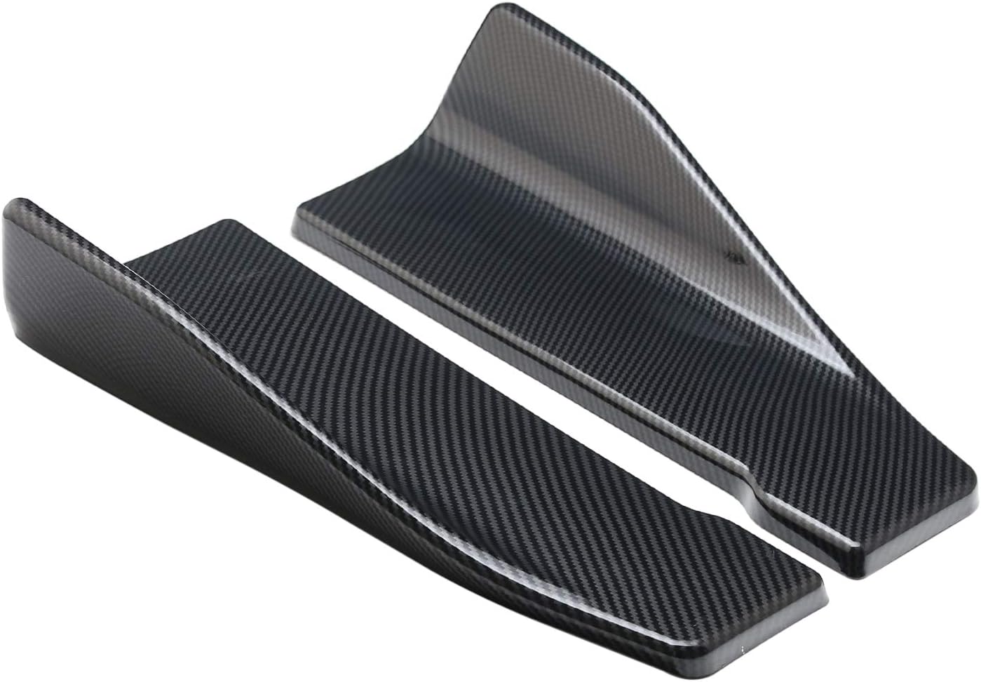 Black Rear Bumper Lip Splitter Pack of 2 Q44388