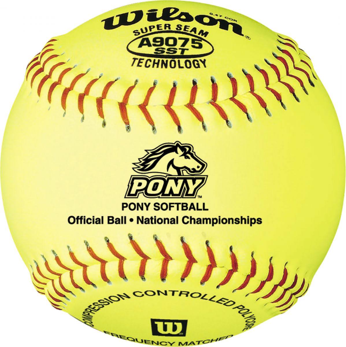 11x22 Pony League Fastpitch Softball (Dozen) X8952