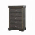 5 Drawer Chest Dark Gray M4738