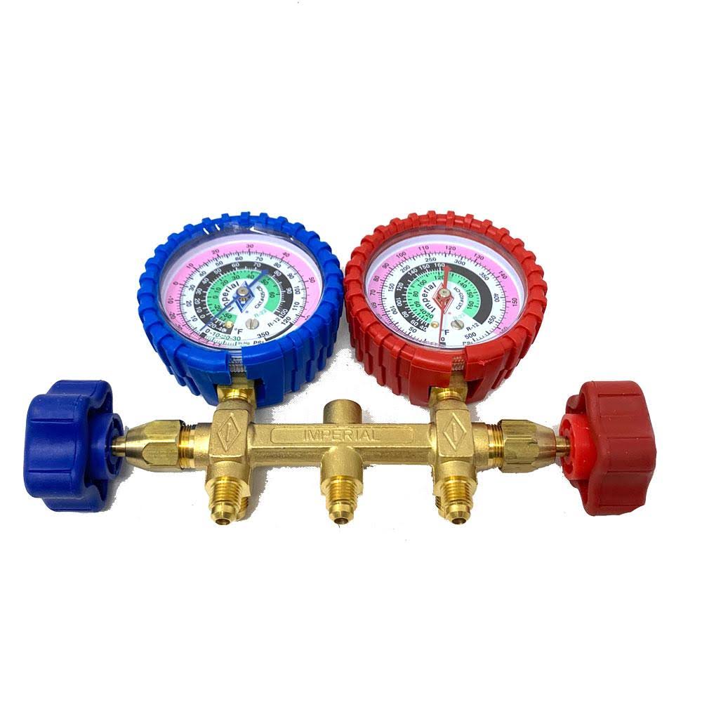Brass Manifold with 3 Hoses X592