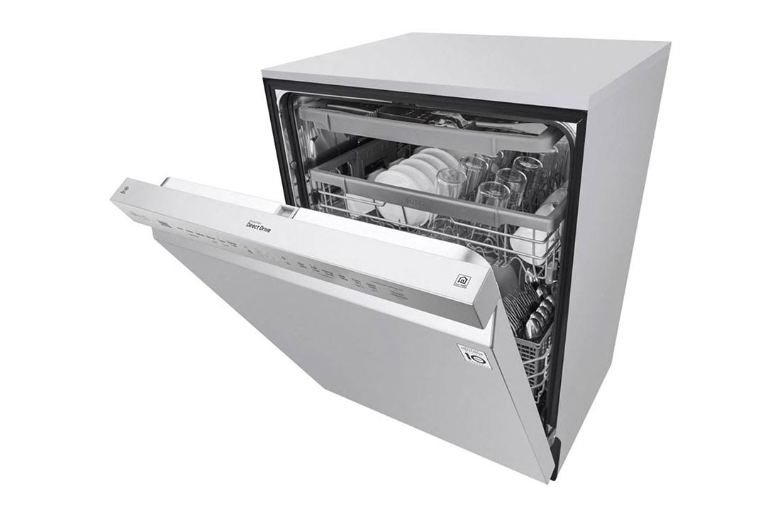 Stainless Front Control Smart Wi-Fi Enabled Dishwasher with Quadwash I9318