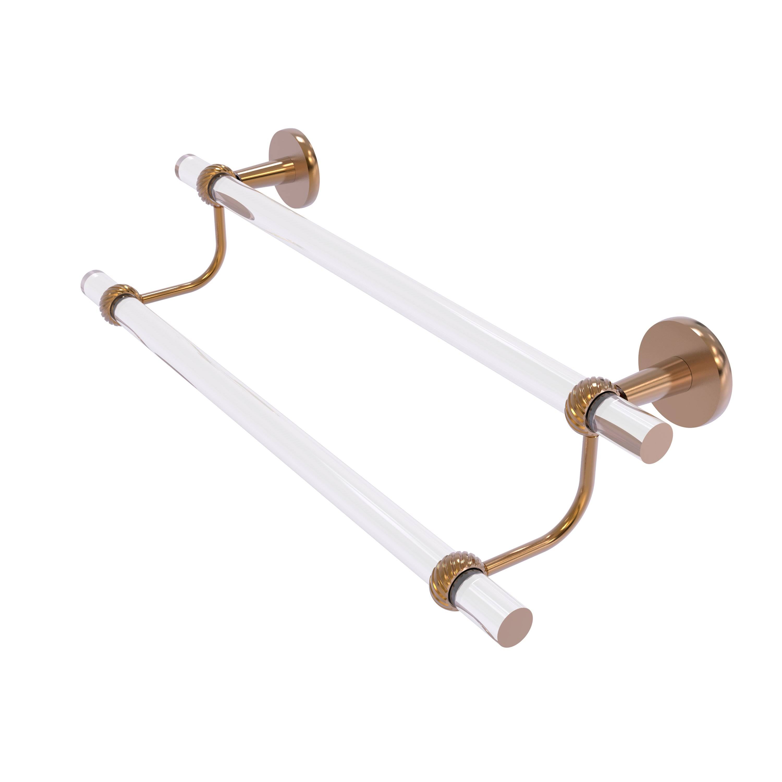 30 in. Double Towel Bar Brushed Bronze Q29124