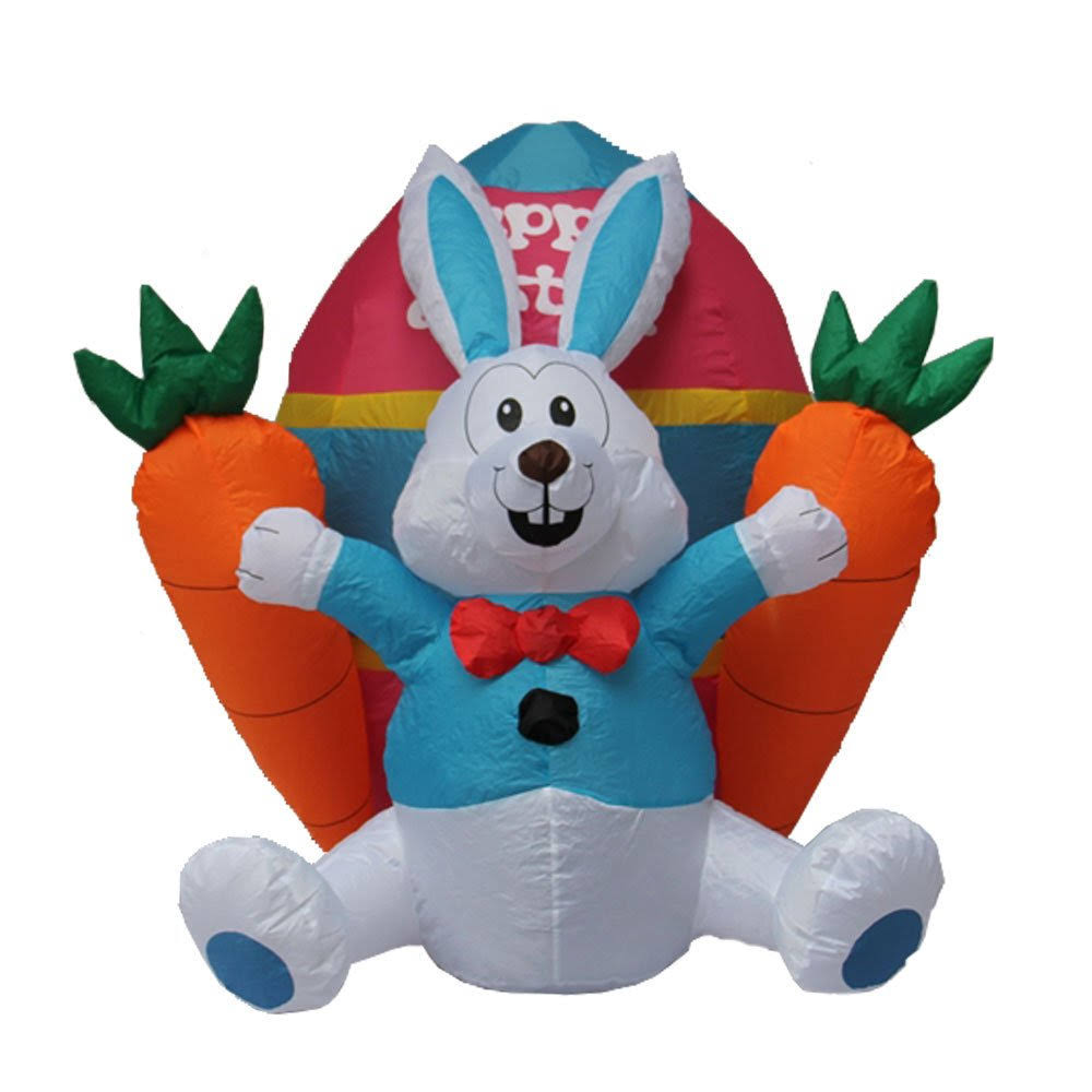 Inflatable Outdoor Easter Decoration, 4 Feet Tall Z807