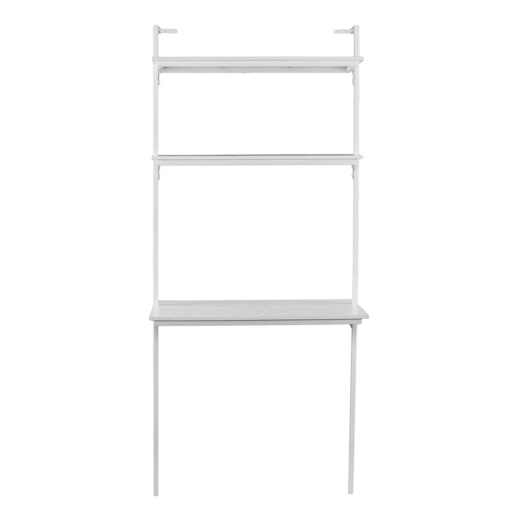 White Wall Mount Desk M6216
