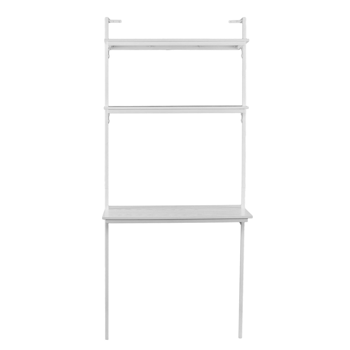 White Wall Mount Desk M6216