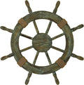 Wood Pirate's Ship Wheel Marine Decor D4650