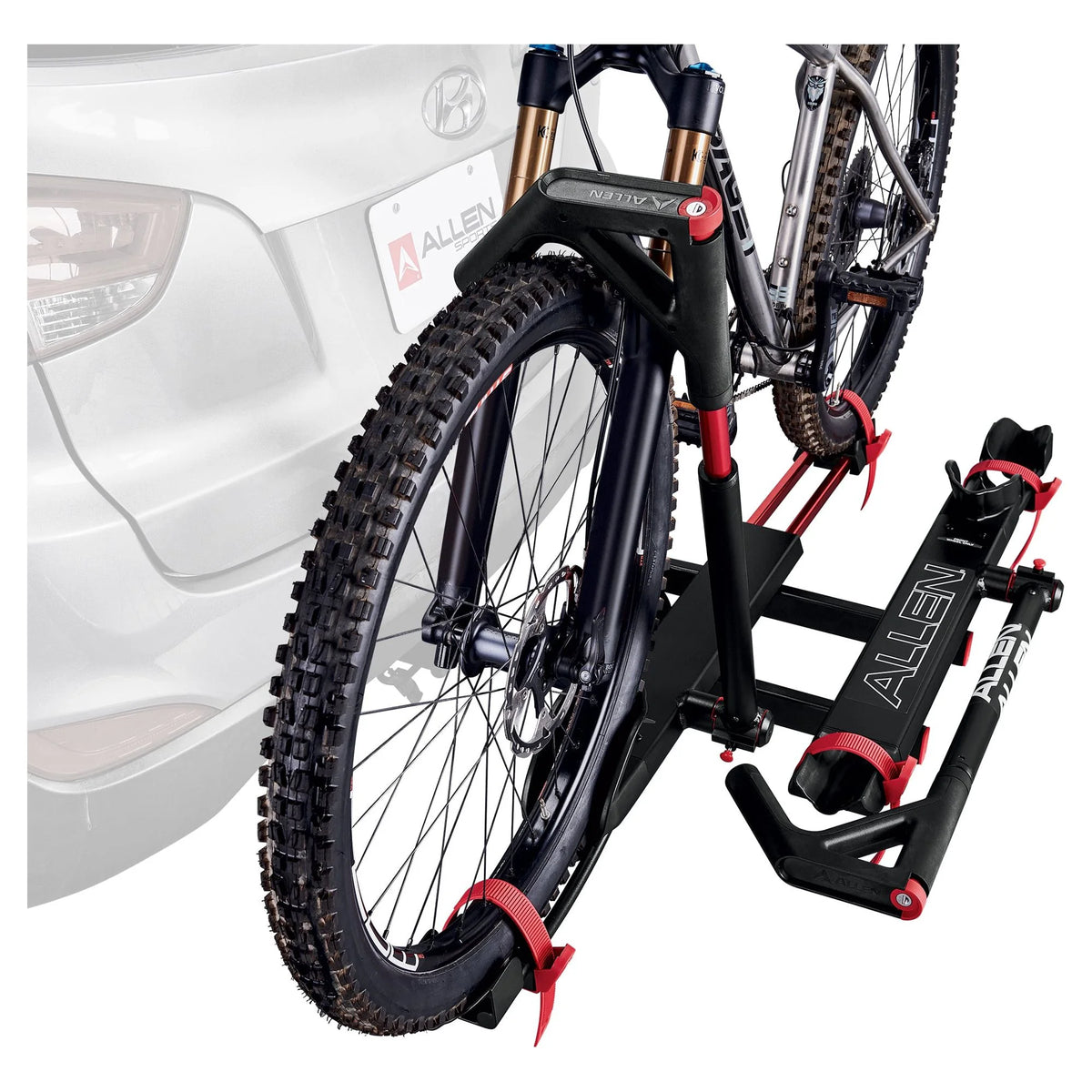 2-Bike Carrier for 1 1/4" and 2" Receiver Hitch Y707403
