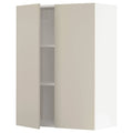 White Wall Cabinet with 2 Doors H564169