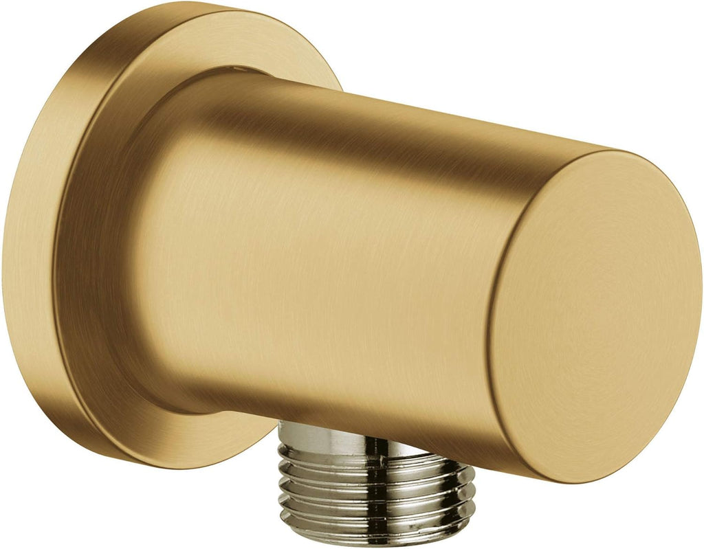 Brushed Nickel Shower Wall Union D271