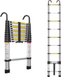 10.5ft Aluminum Telescoping Ladder with Hook G2583