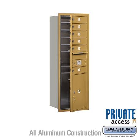 4C Horizontal Mailbox, Aluminum W92548