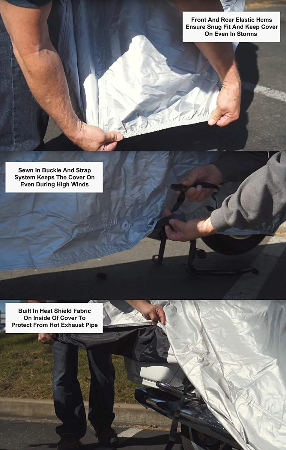 Trike Cover with Reinforced Securing Straps and Storage Bag G7095