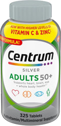 Pack of 3 Centrum Silver Adults 50+ Multivitamin 325 Tablets Q499604