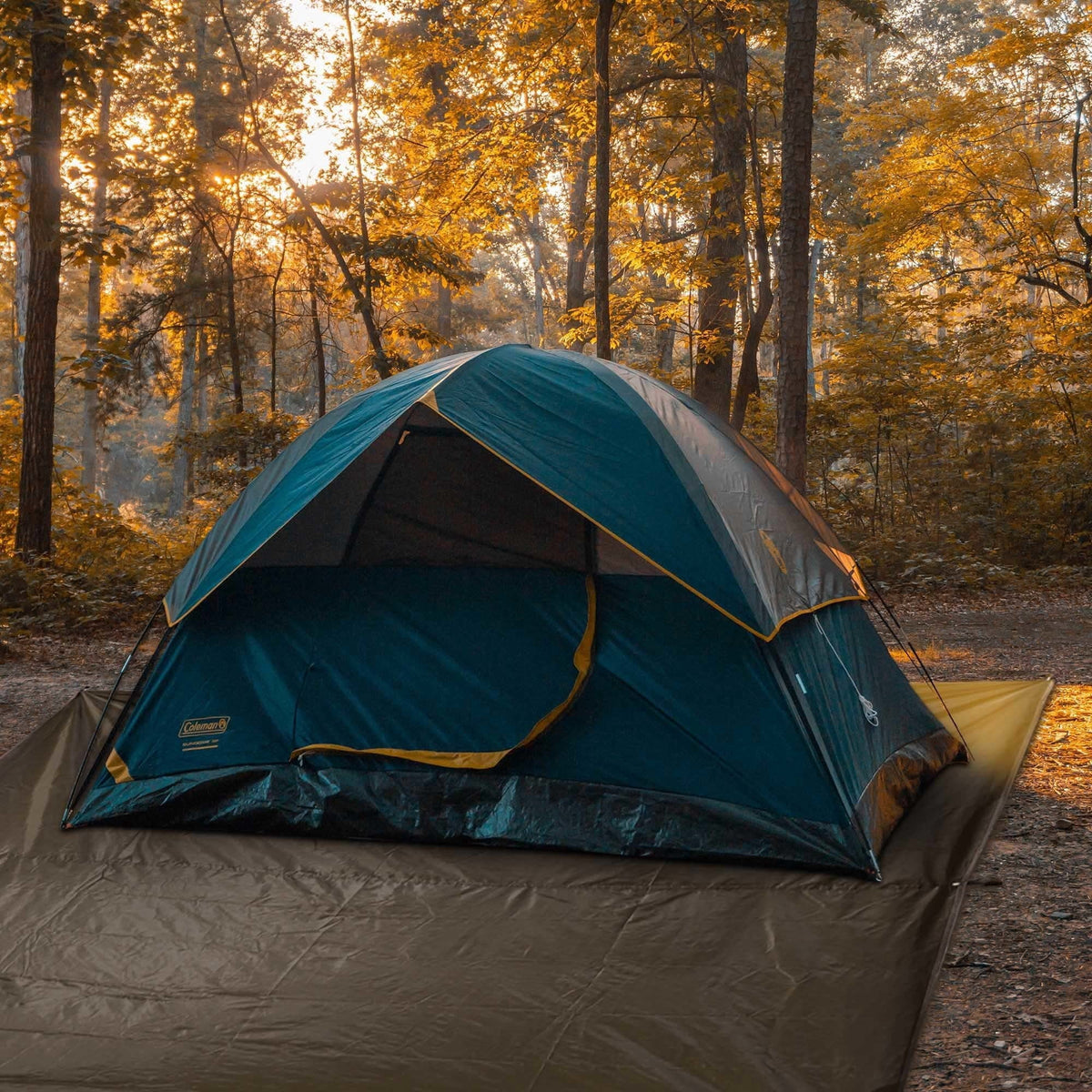 Waterproof Camping Tent Tarp with Carrying Bag E933