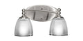 Two Light Bath Bar Brushed Nickel P5096