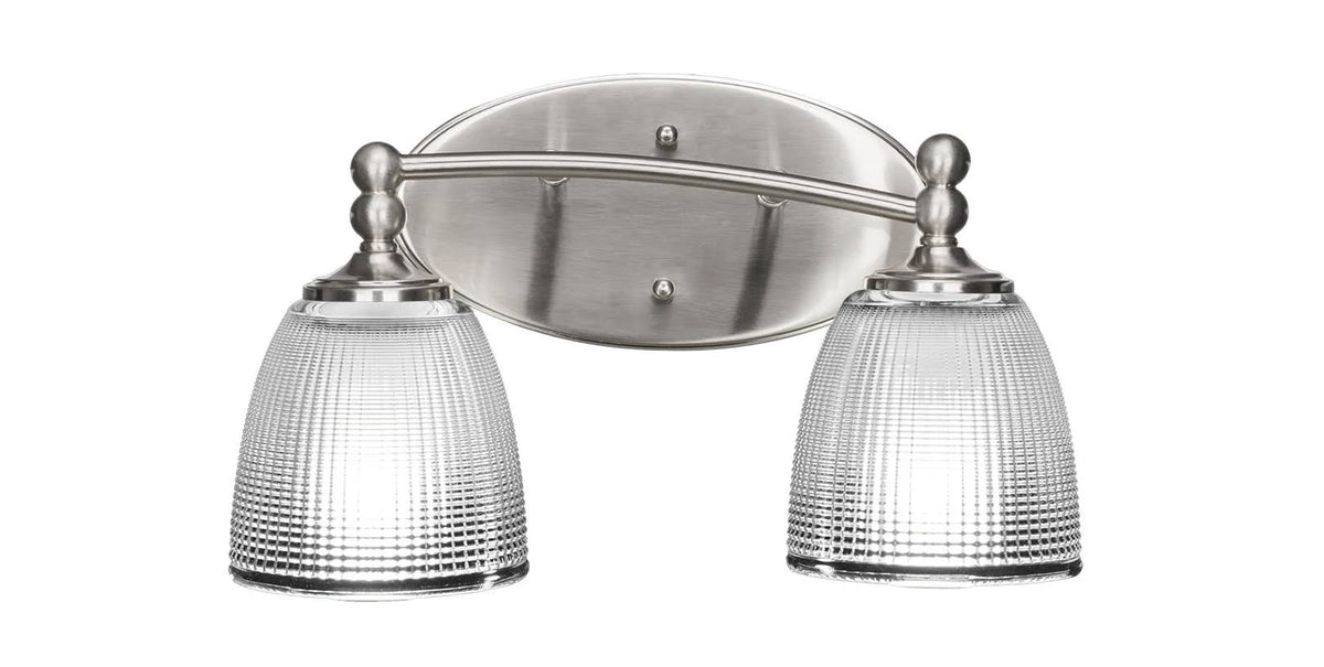 Two Light Bath Bar Brushed Nickel P5096