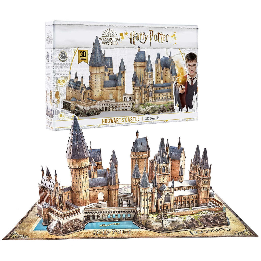 Hogwarts Castle 3D Puzzle, 428 Pieces W8960