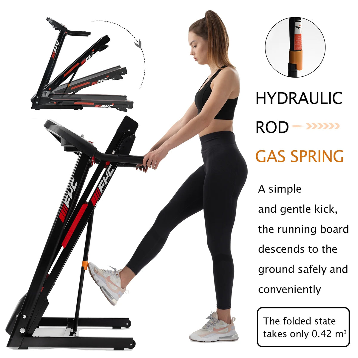 Folding Treadmill with Incline R89802