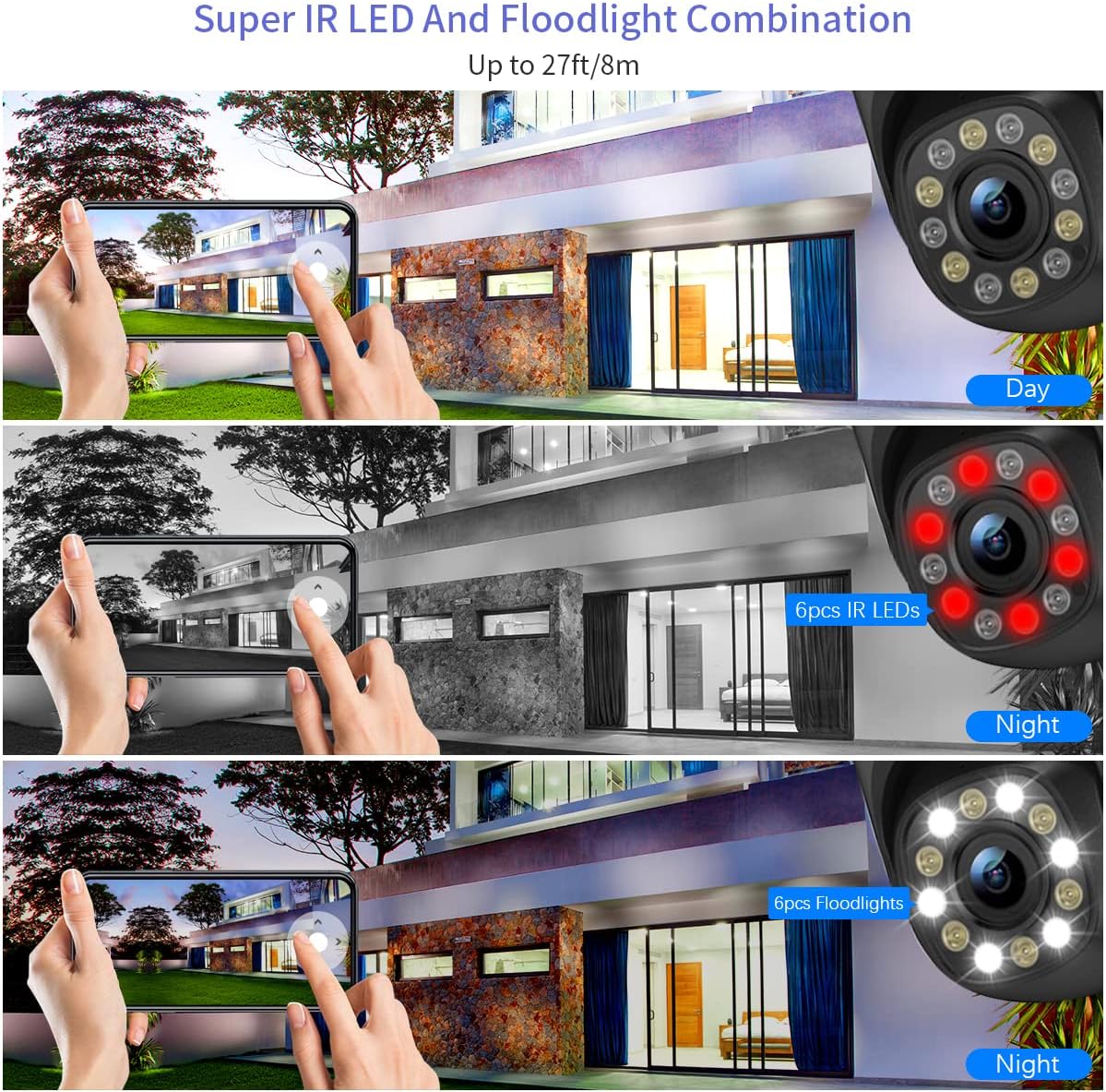 3 Megapixels Wireless Security Camera with 5X Optical Zoom C794336