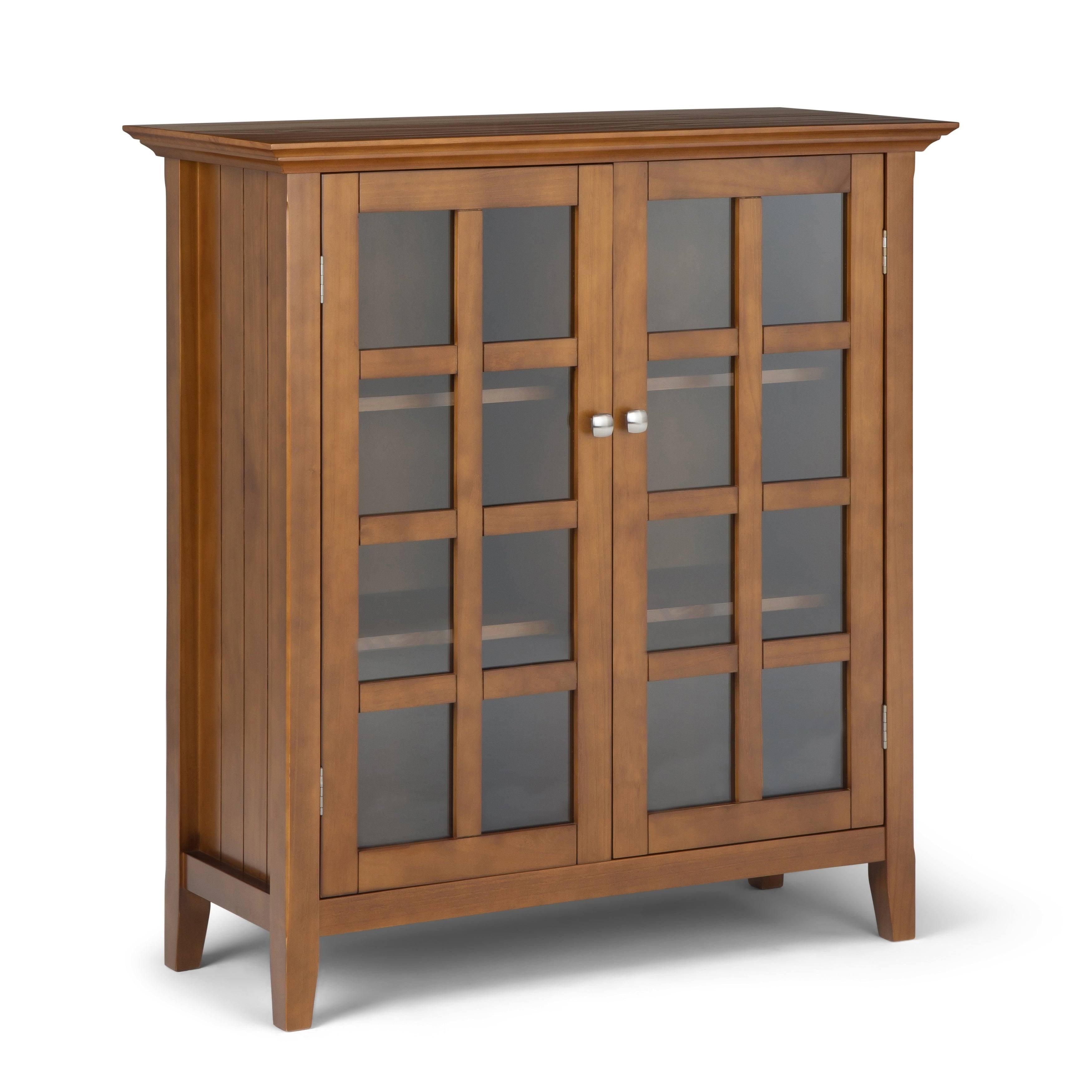 Solid Wood Rustic Storage Cabinet Q182