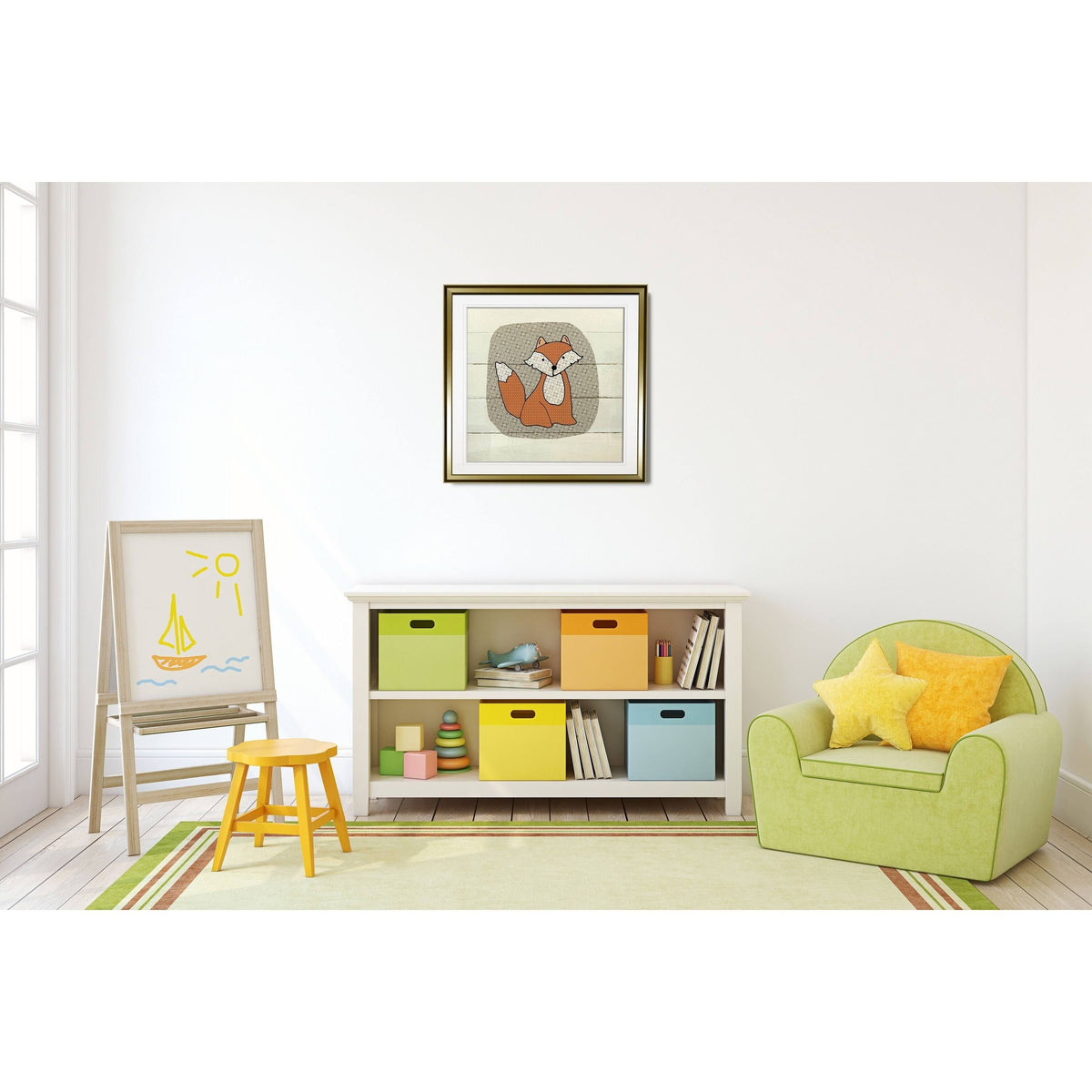 Framed Giclee Print 38 x 38 E283232