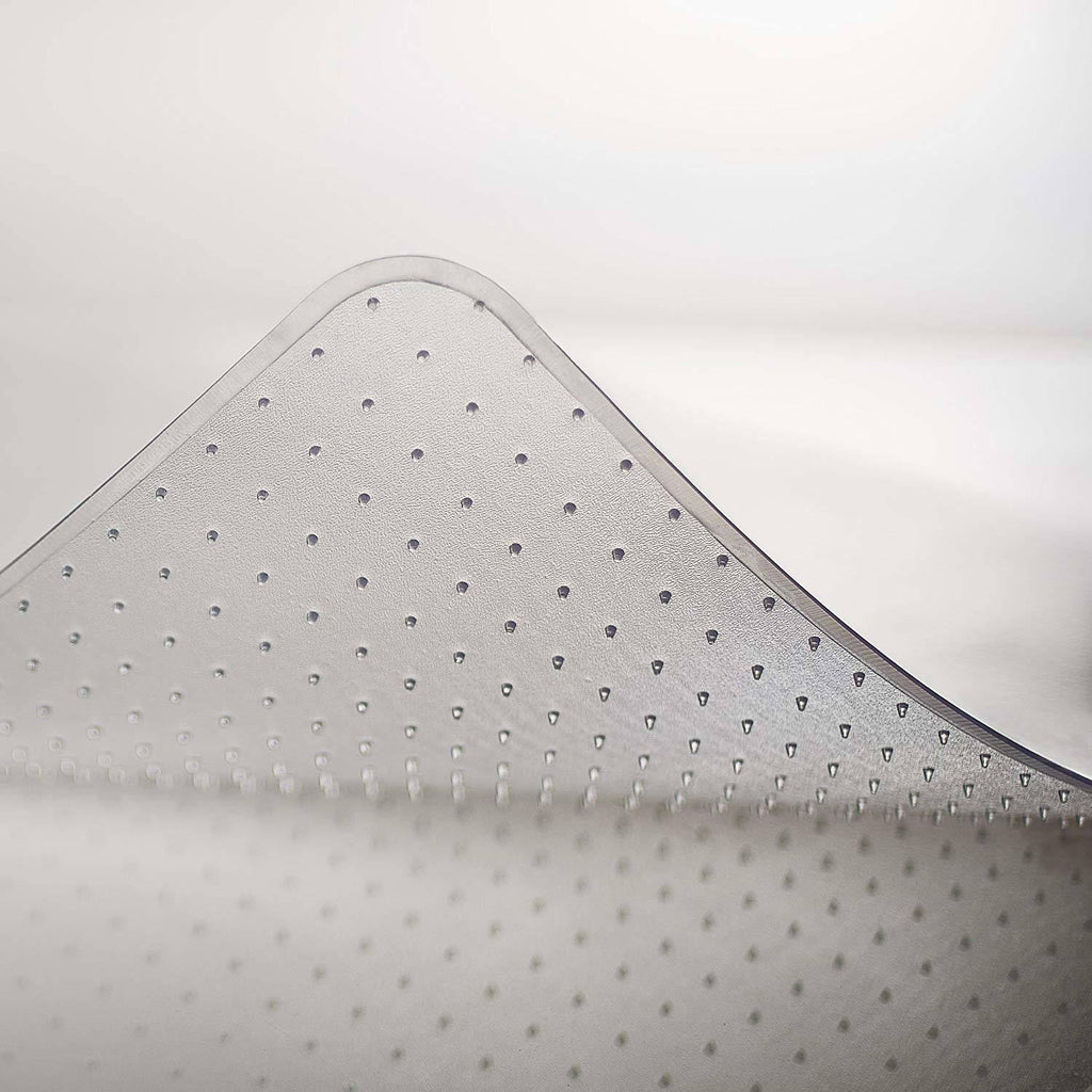 Clear Rectangle Chair Mat for Med Pile Carpet V7956