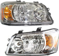 Headlight Assembly Pair for Toyota Highlander 2004 2005 2006 Halogen I52472