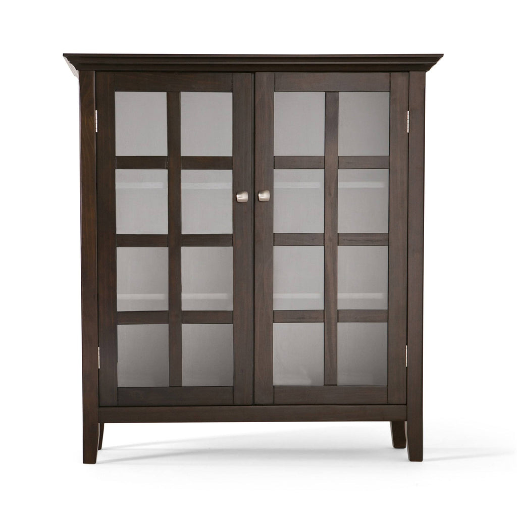 Solid Wood Rustic Storage Cabinet Q182