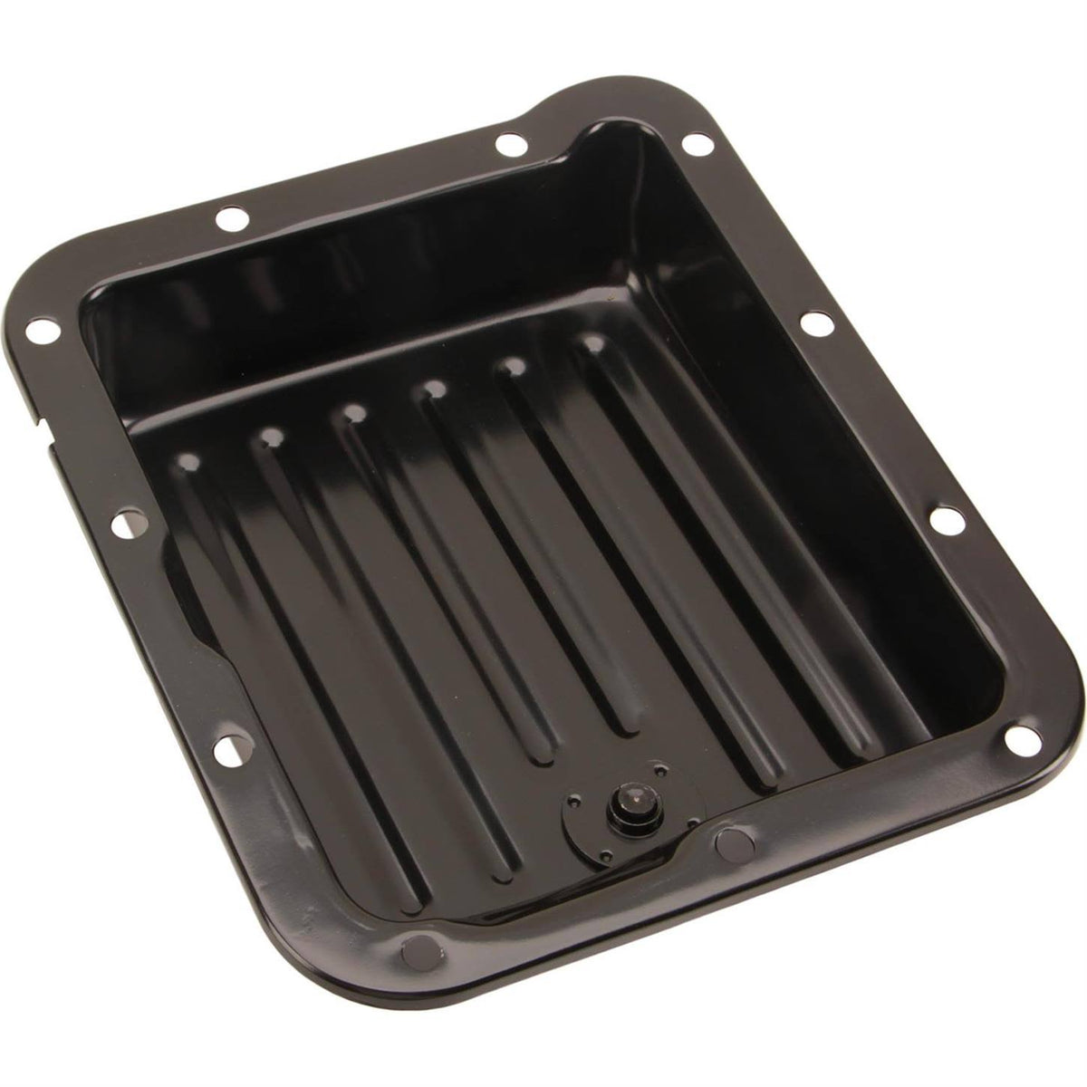 Black Steel Transmission Pan S5796