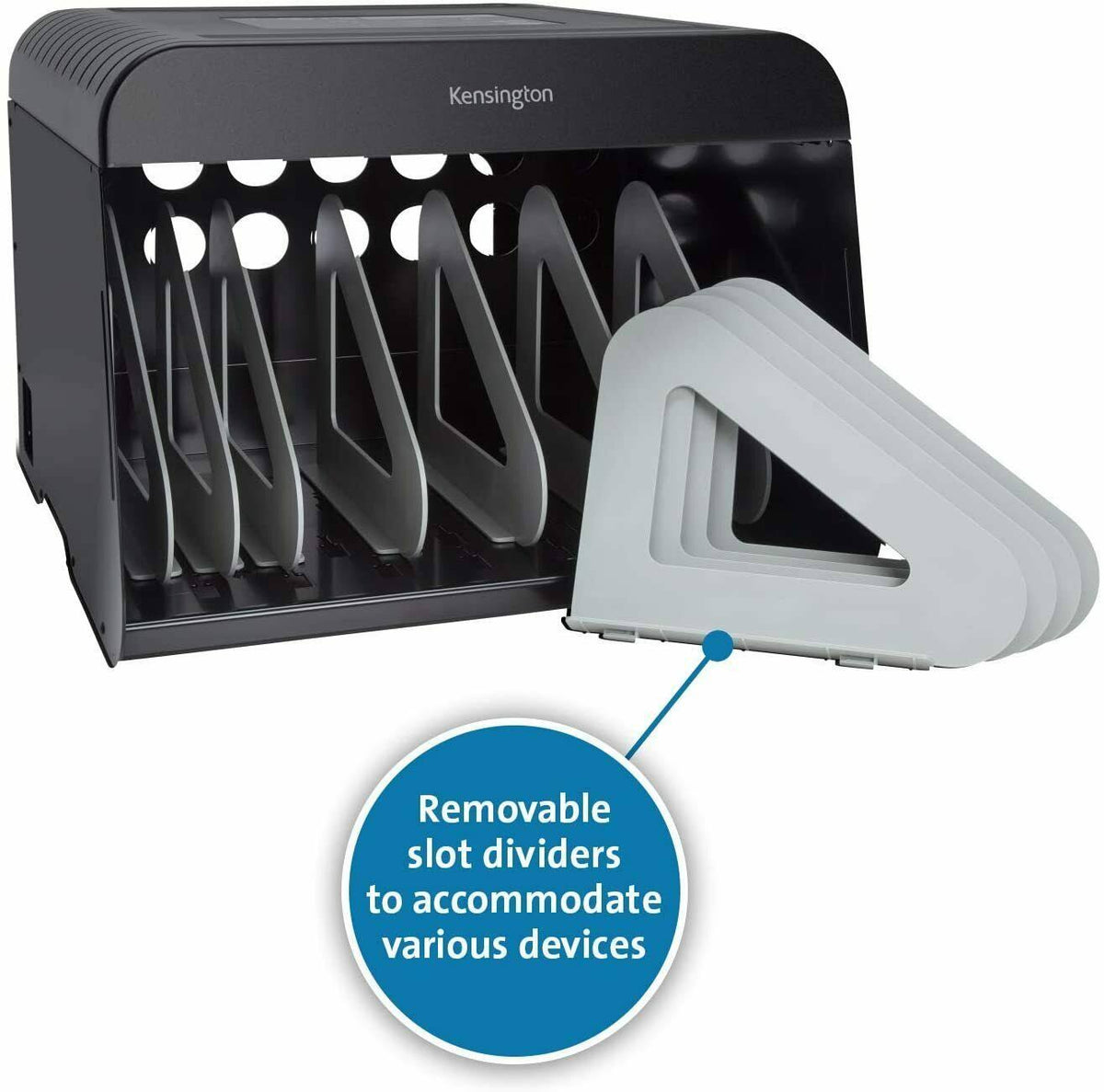 Universal AC Lock & Charge Station Cabinet unit for 12 tablets / notebooks X230653