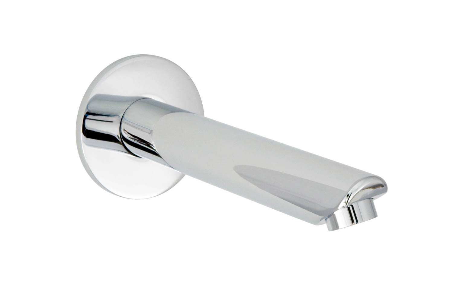 Satin Copper Round Tub Spout Without Diverter W455