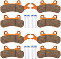 Brake Pads for Can-Am Maverick X3, 4set Front & Rear, Pack of 2 Z152