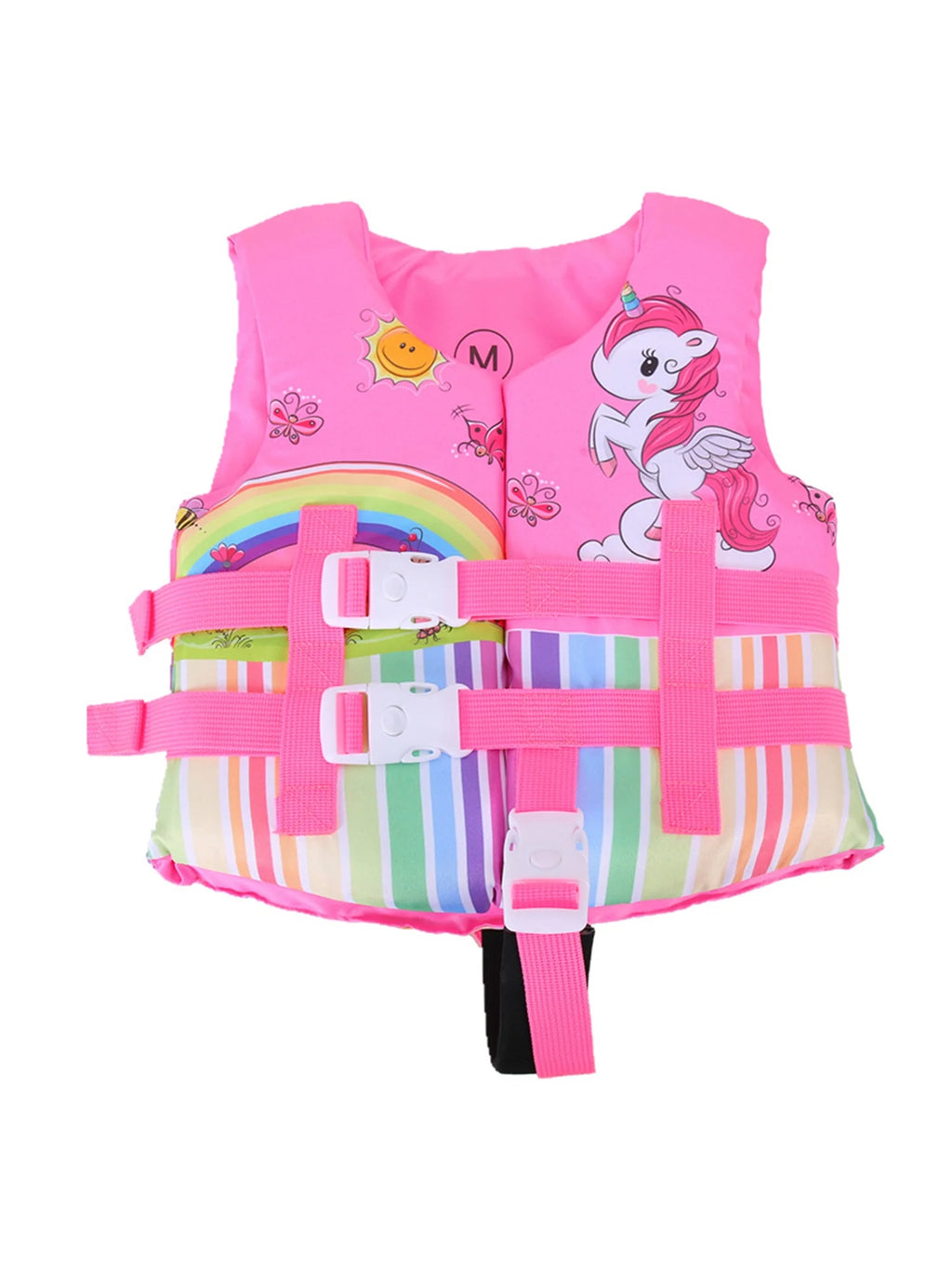 Kids Swimming Life Vest Cartoon Animals Print Life Jacket W78196