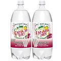 Pomegranate Cherry Sparkling Seltzer Water 2 Liter Bottle Pack of 2 M692