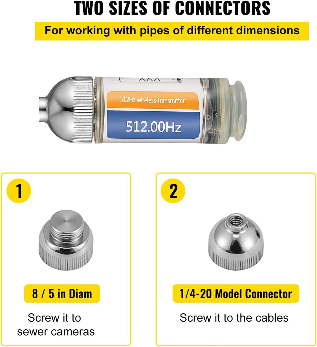 512HZ Sonde with 1/4-20 Connectors for Locating Pipelines N692