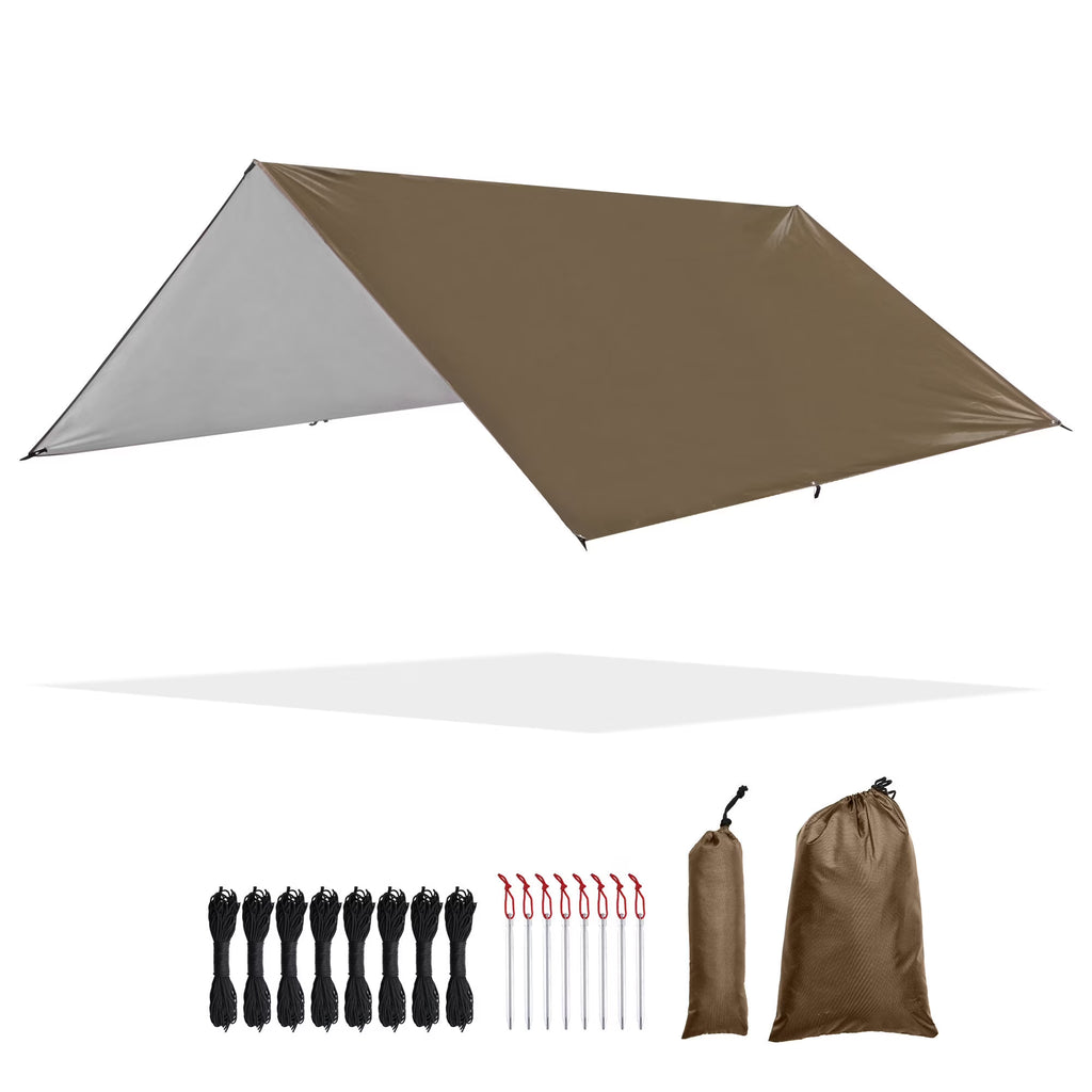 Waterproof Camping Tent Tarp with Carrying Bag E933