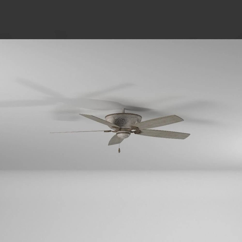 French Beige 54x22 Ceiling Fan with Medium Maple Blades P386