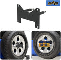 Rear License Plate Relocation Bracket on Spare Tire Carrier Pack of 2 Q5532