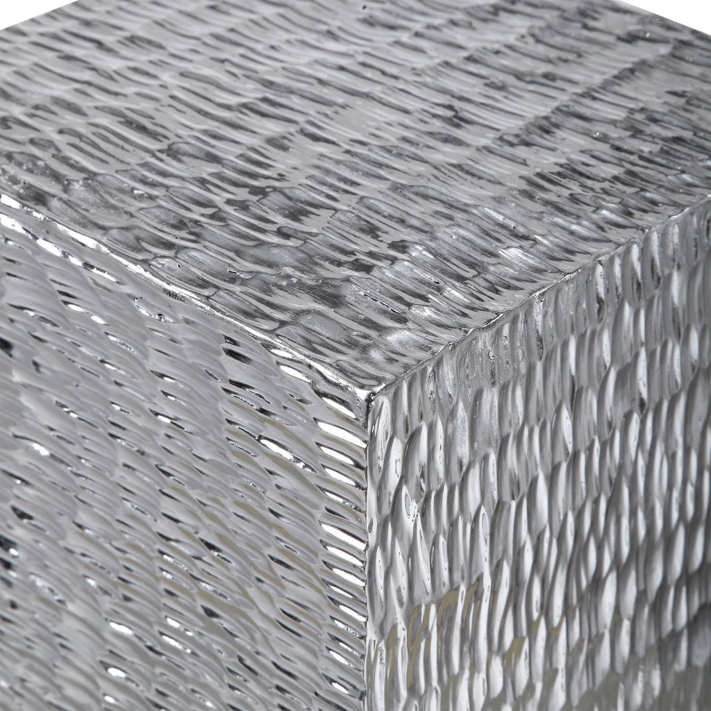 Silver Wall Cube Y78204