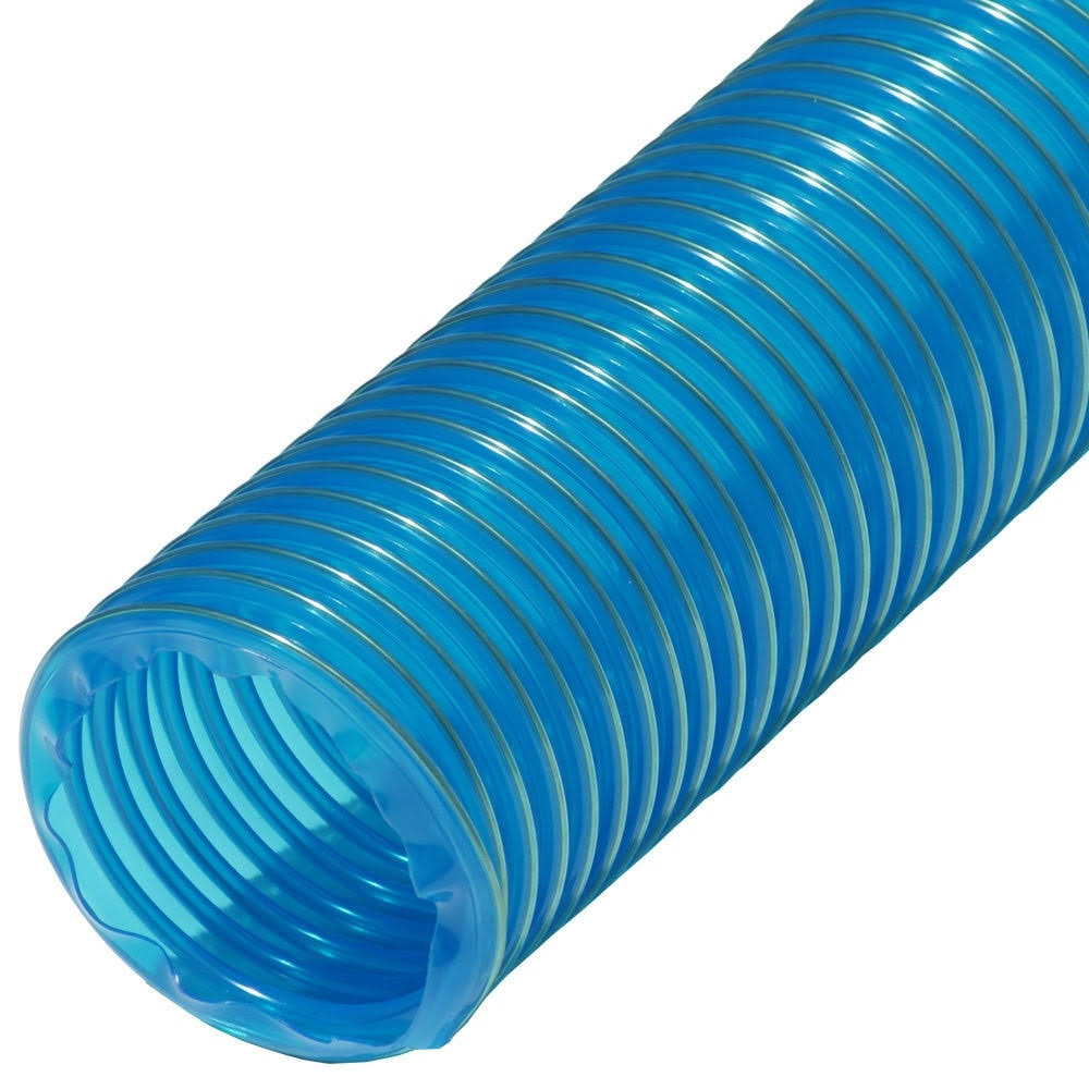 Blue PVC Flexduct 6x22 x 12 ft. Q314