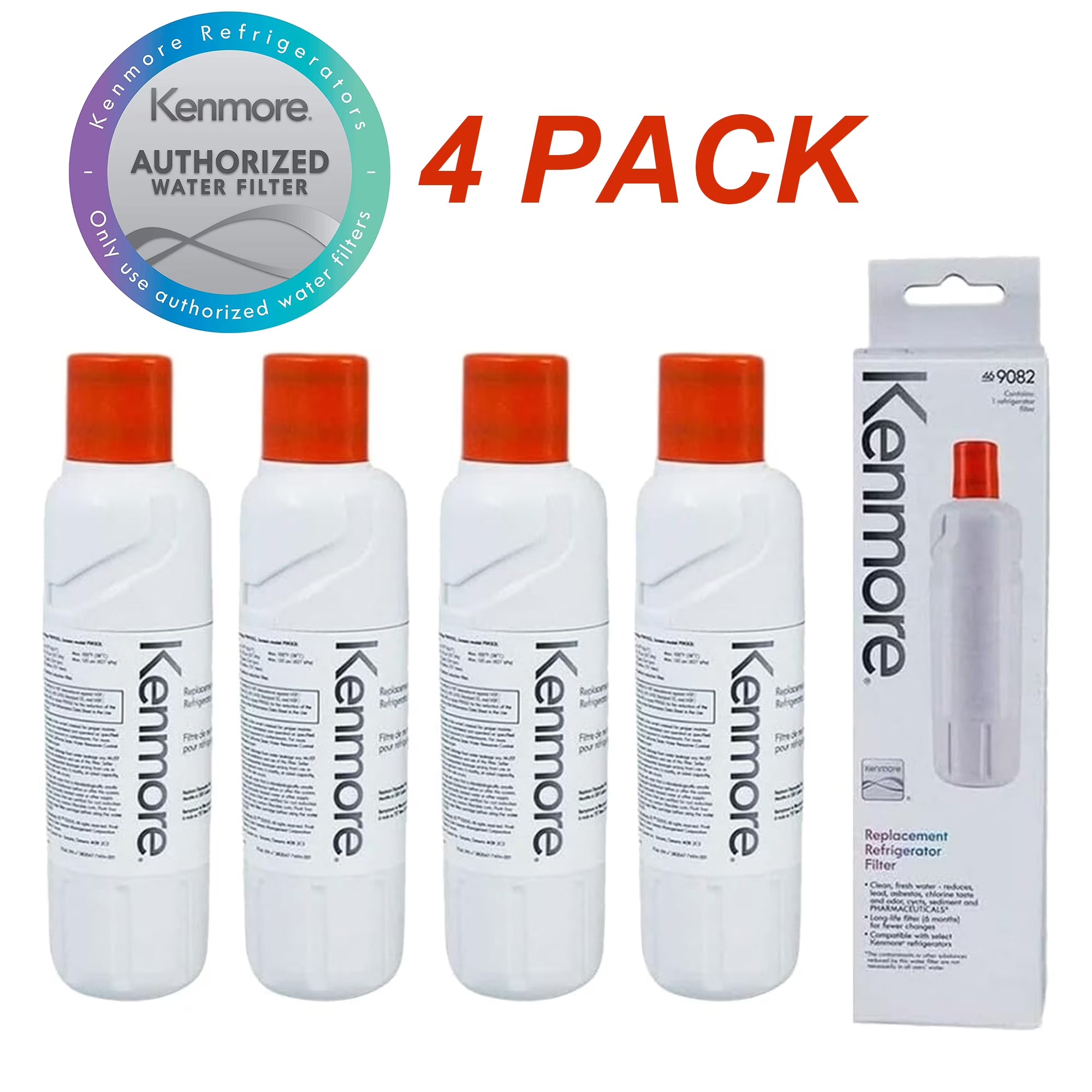 Refrigerator Filter Pack of 4 T108