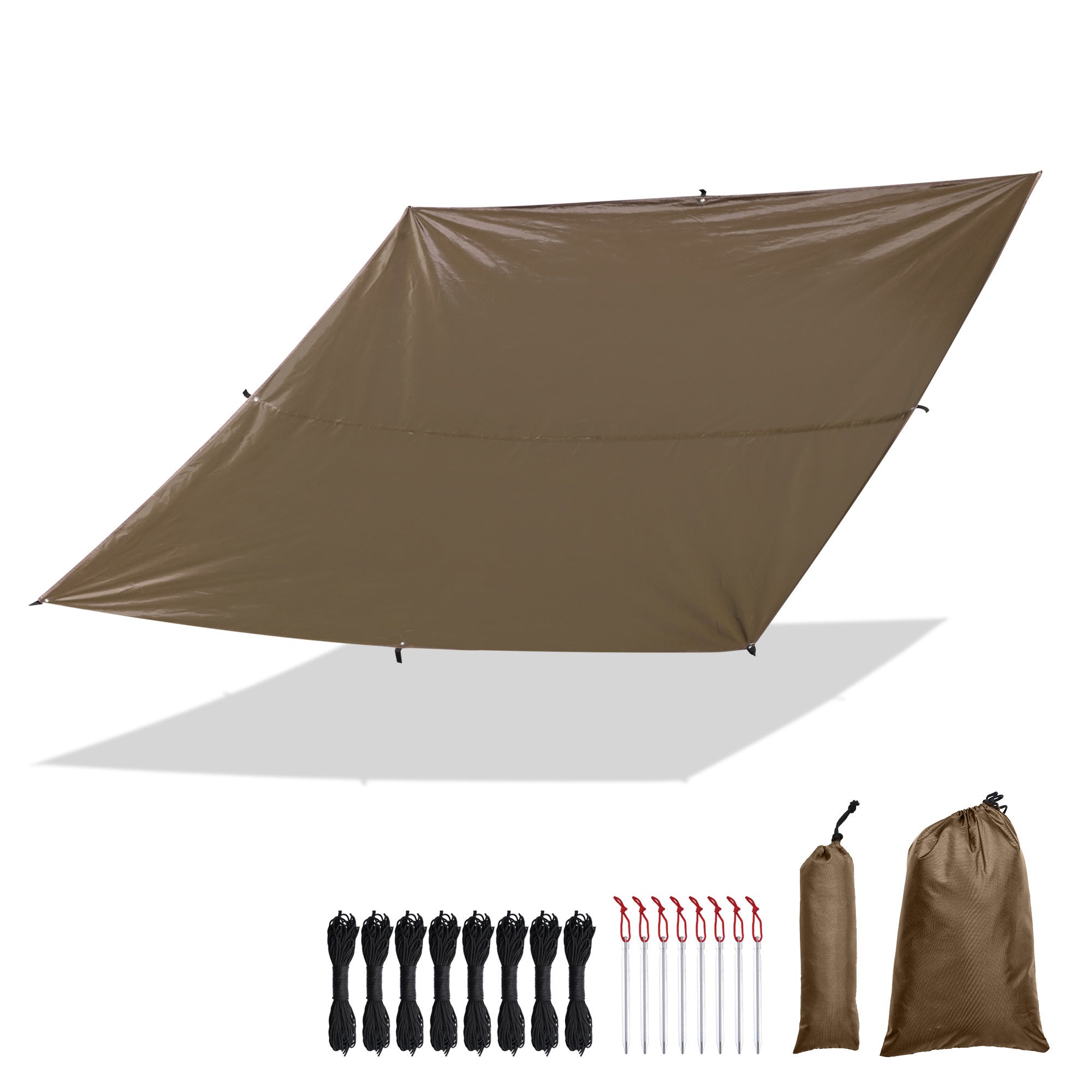 Waterproof Camping Tent Tarp with Carrying Bag E933