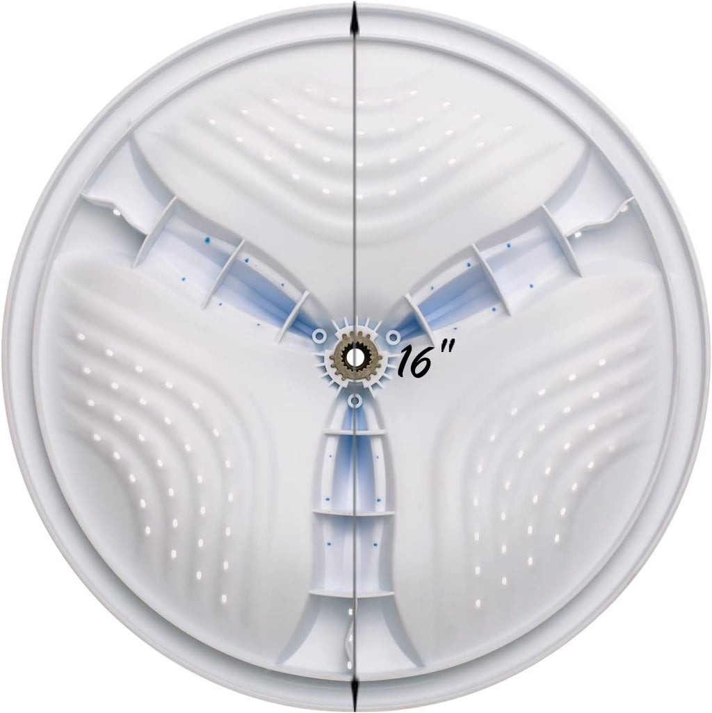 Washplate and Cap Compatible with Whirlpool Washer Pack of 2 Q2550
