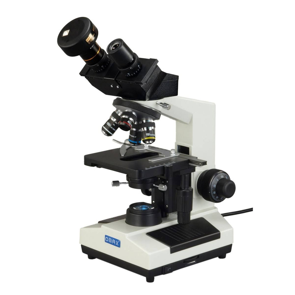 40X-2000X Binocular Compound Microscope with LED Light and 1.3MP Camera I50158