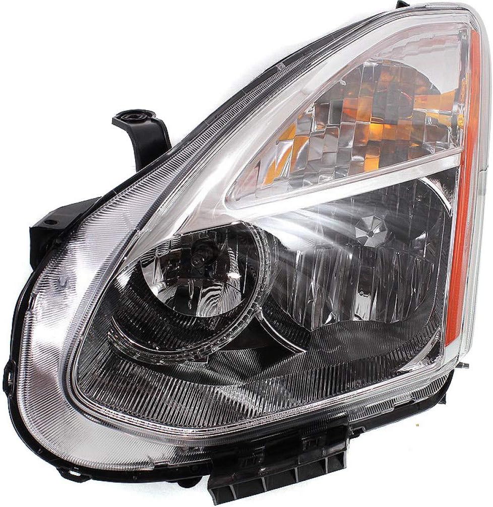 Headlight Assembly Passenger Side with Bulbs B611455