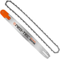24 Inch Chainsaw Guide Bar & Chain Combo, 3/8" Pitch .058" Gauge, 84 Drive Link, Full Chisel Chain, Pack of 2 F951399