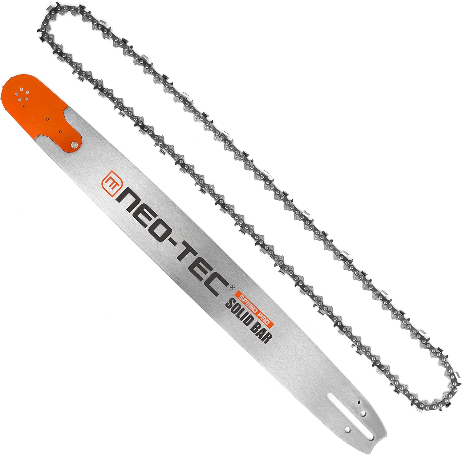 24 Inch Chainsaw Guide Bar & Chain Combo, 3/8" Pitch .058" Gauge, 84 Drive Link, Full Chisel Chain, Pack of 2 F951399
