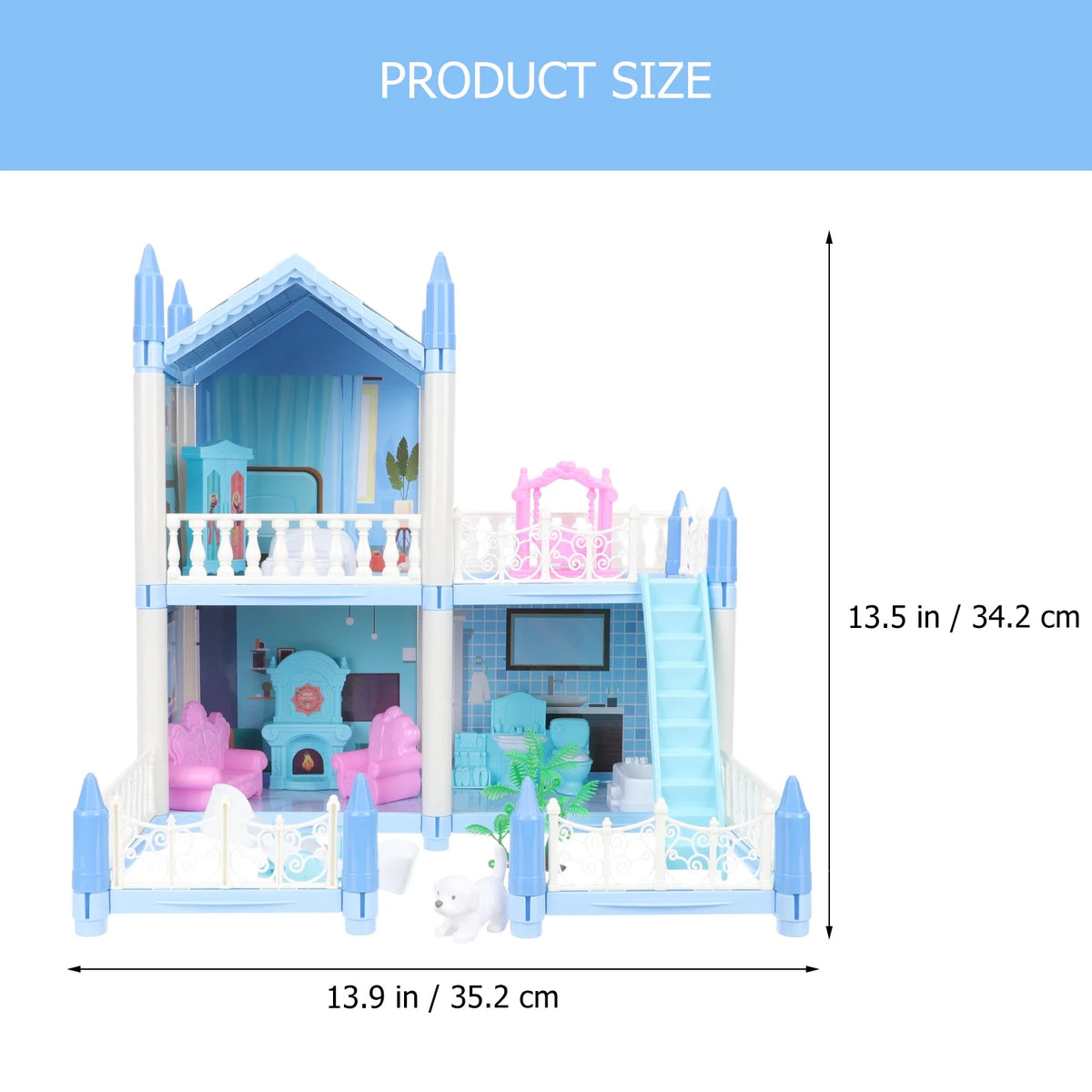 Puzzle Villa House Construction Model Kit I74252