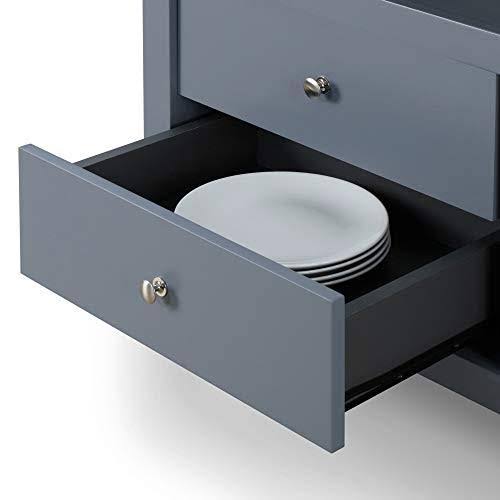 Gray Kitchen Cart I5167