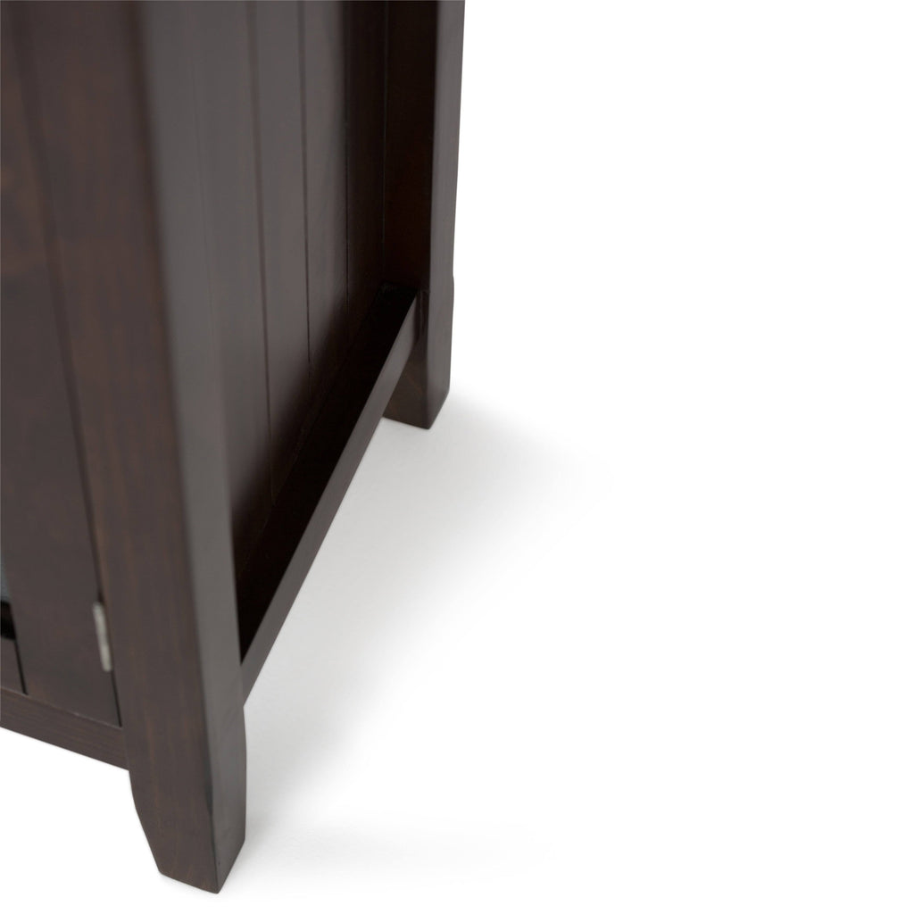 Solid Wood Rustic Storage Cabinet Q182